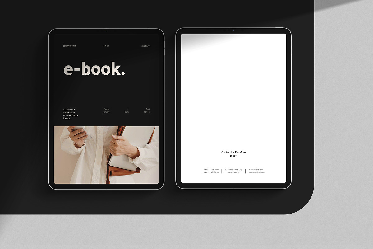 Digital E-Book Layout Design | Canva, a Magazine Template by DesignCrest (Photo 15 of 19)