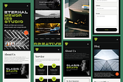 Photography Web Landing Page UI KIT, a Landing Page Template by UICreative (Thumbnail 2 of 4)