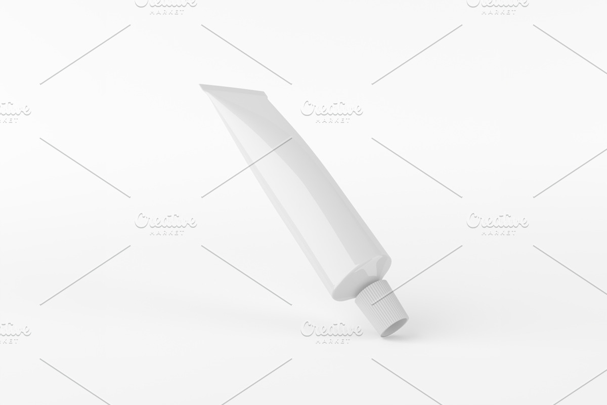 Tooth Paste Mockup, a Packaging Mockup by Qaleb Studio (Photo 3 of 3)