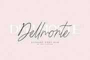 Dellmonte - Elegant Font Duo, a Script Font by Pen Culture (Thumbnail 8 of 8)
