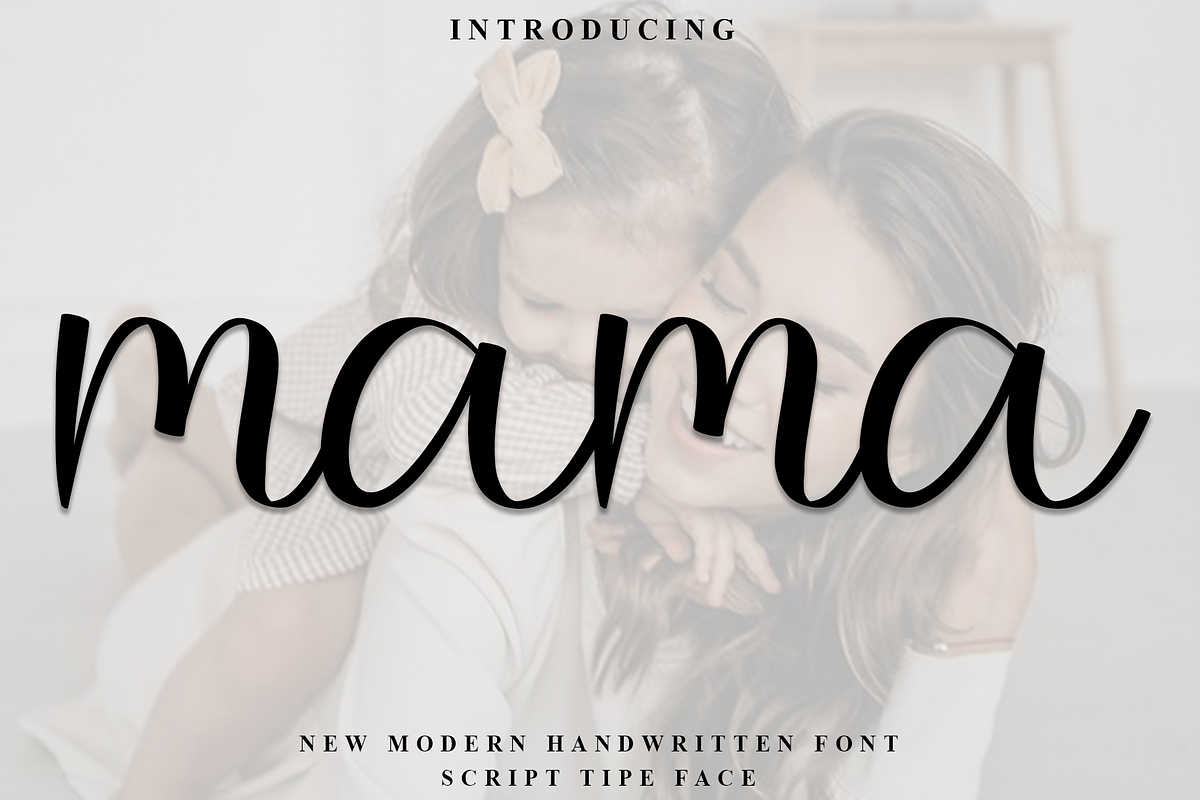 Mama, a Handwritten Font by InermediaSTUDIO (Photo 1 of 8)
