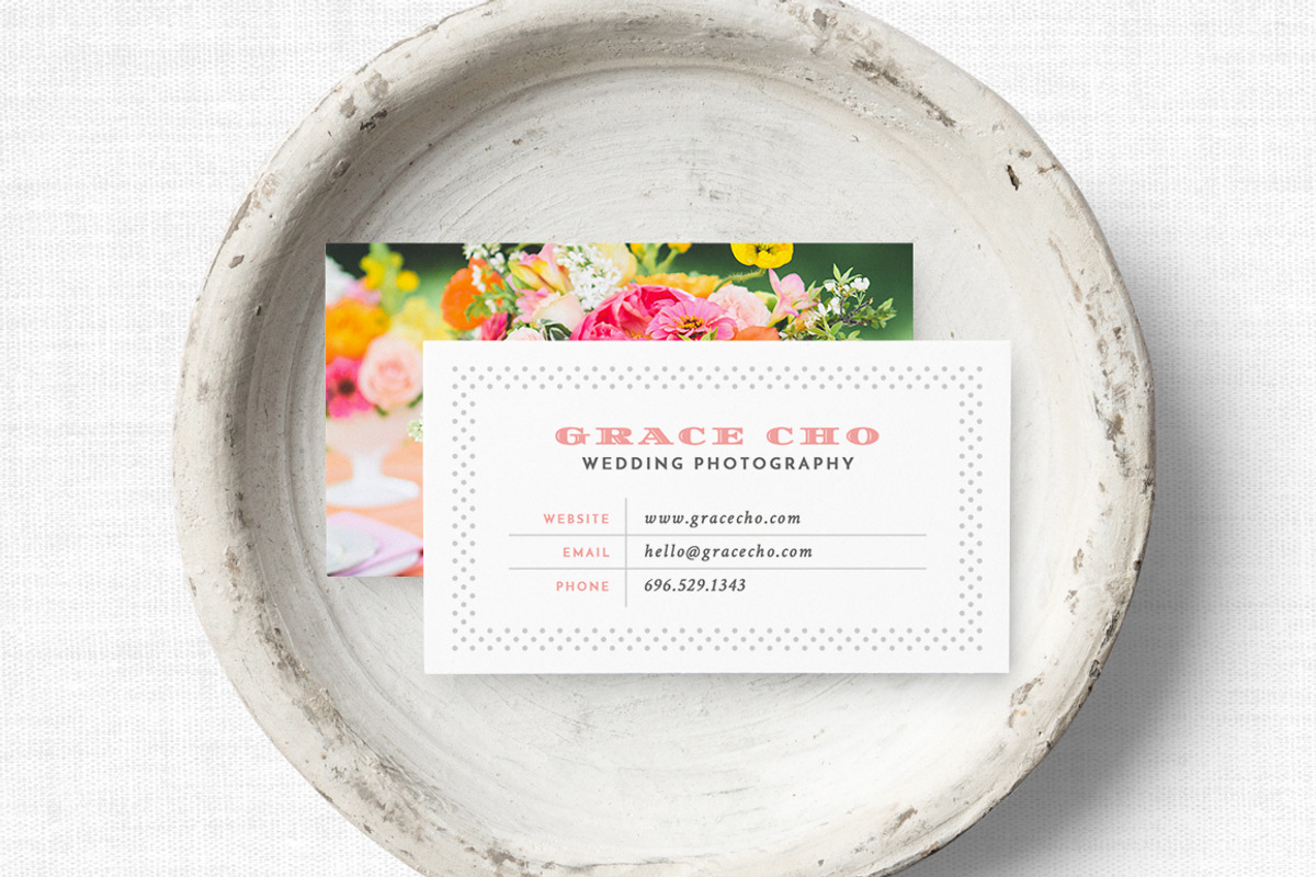 Vintage Business Card Template, a Business Card Template by The Proper Type™ (Photo 1 of 2)