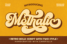 Methalic Script