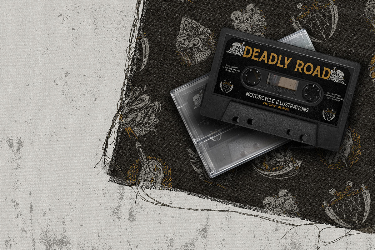 Deadly Route - Apparel Template Logo, a Branding & Logo Template by goodsbyfloyd (Photo 11 of 12)