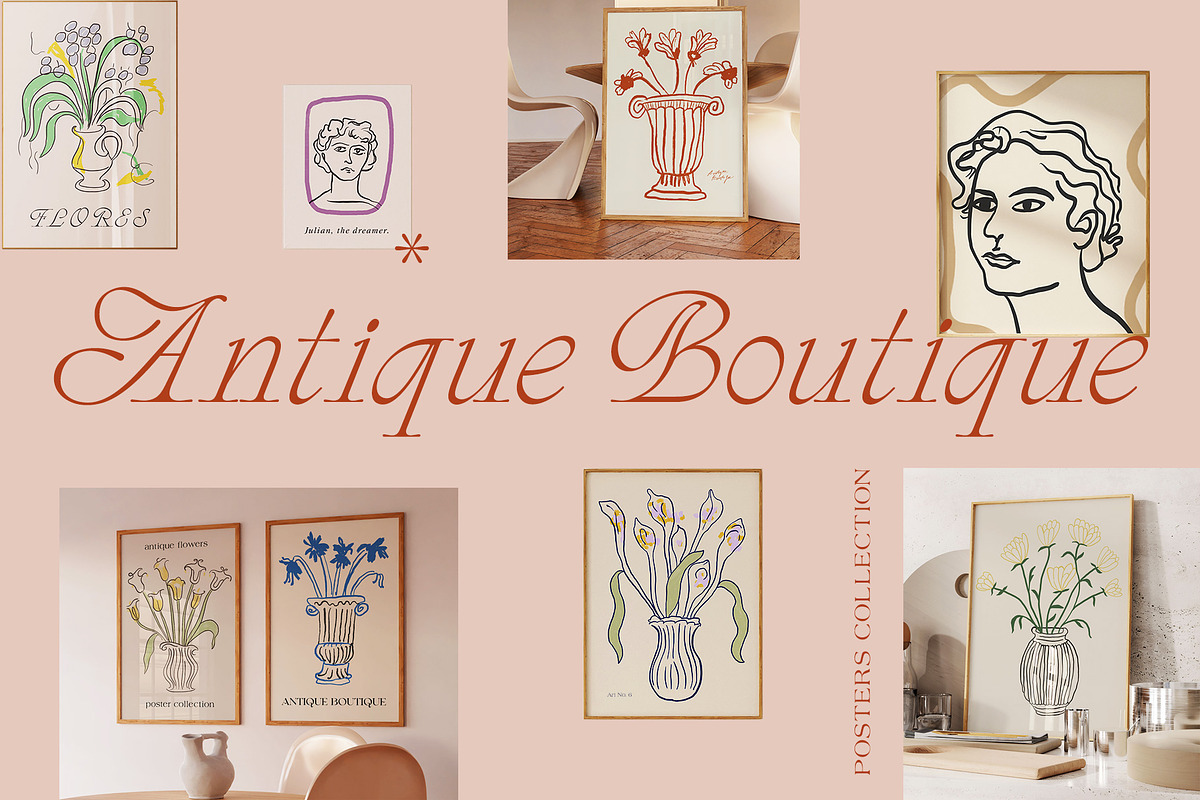 Modern Wall Art Posters Bundle, a Graphic by Ayya Studio (Photo 87 of 94)