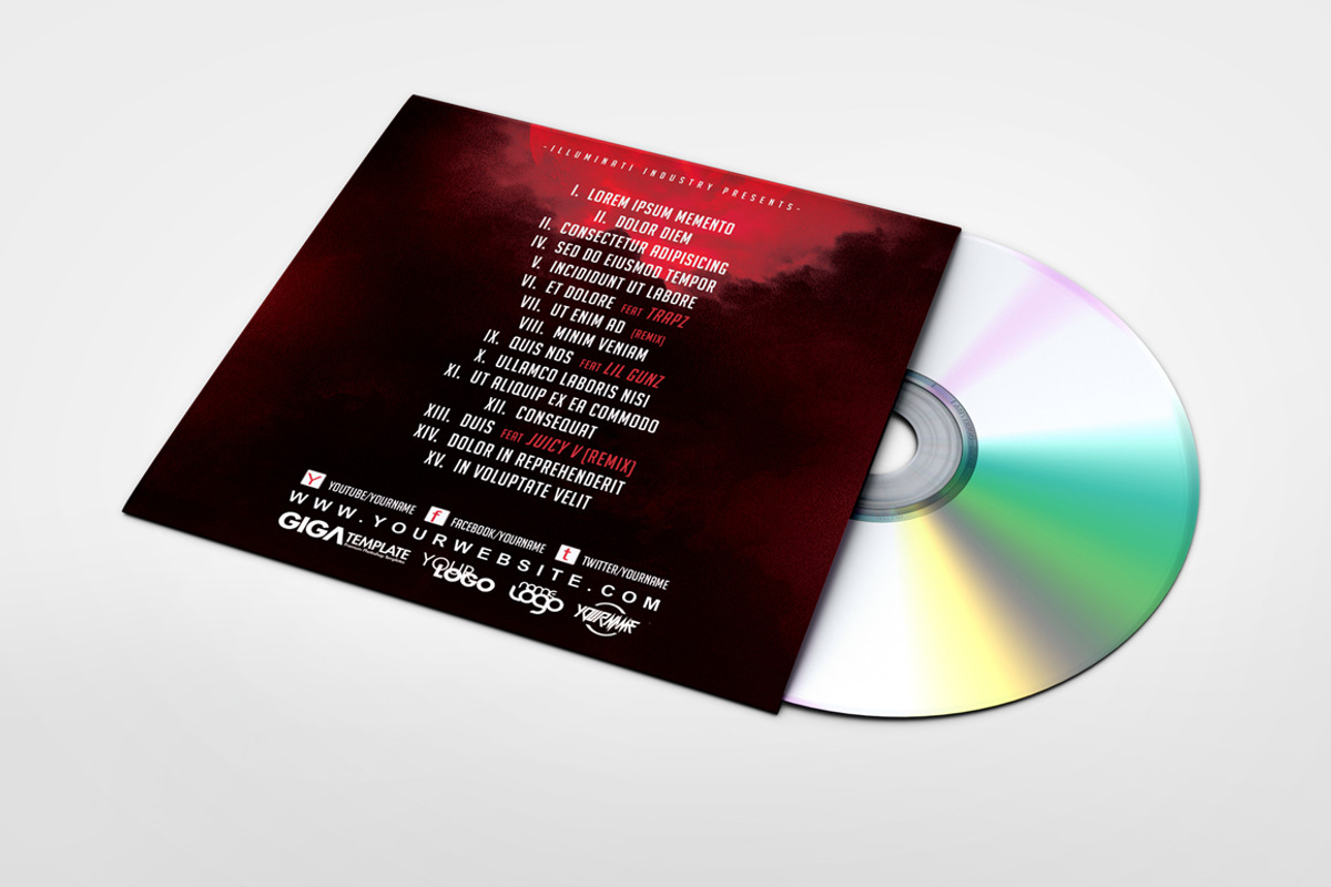 35 CD COVER TEMPLATES | 98%OFF, a Flyer Template by GIGA-TEMPLATE (Photo 48 of 78)