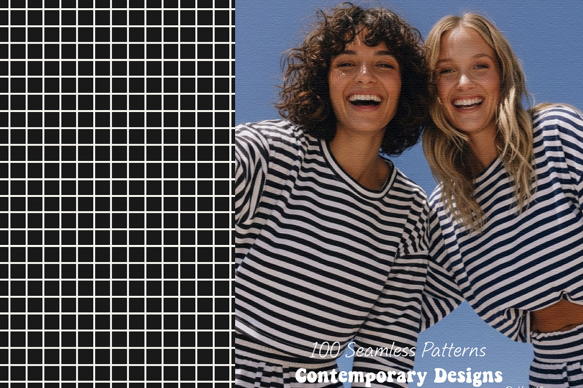 Contemporary Designs - 100 Patterns, a Pattern Graphic by DreamoraArt (Photo 8 of 10)