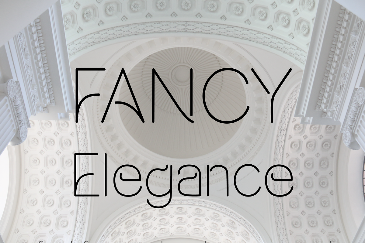 Tangent Font, a Font by noonsun (Photo 3 of 4)