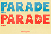 Parade Hand Crafted Font, a Handwritten Font by Madeline ODonoghue Design (Thumbnail 8 of 11)