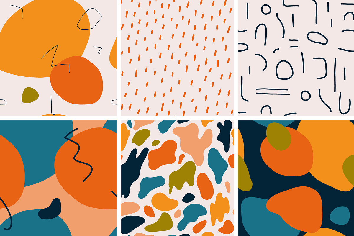 Modern Shapes & Patterns, a Pattern Graphic by Bosotochka♥Art (Photo 10 of 11)