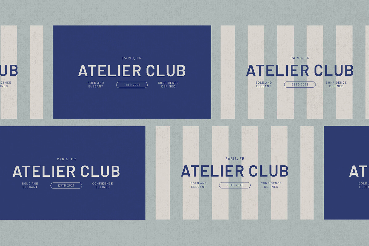 Darline Logo Suite, a Branding & Logo Template by Davide Bassu (Photo 4 of 15)