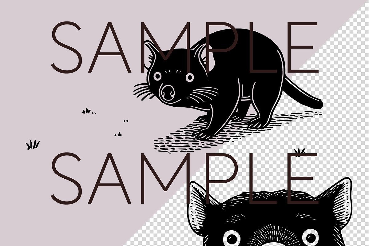 Australian Animals SVG Clipart, an Animal Illustration by Pawcasso's Portraits (Photo 7 of 8)