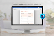 Health and Wellness Planner, a Stationery Template by DesignDevisers (Thumbnail 9 of 10)