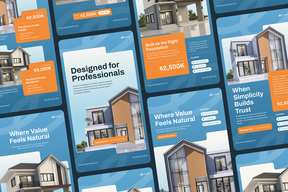 Estara - Real Estate Social Media, a Social Media Template by SLAB! Design (Photo 8 of 8)