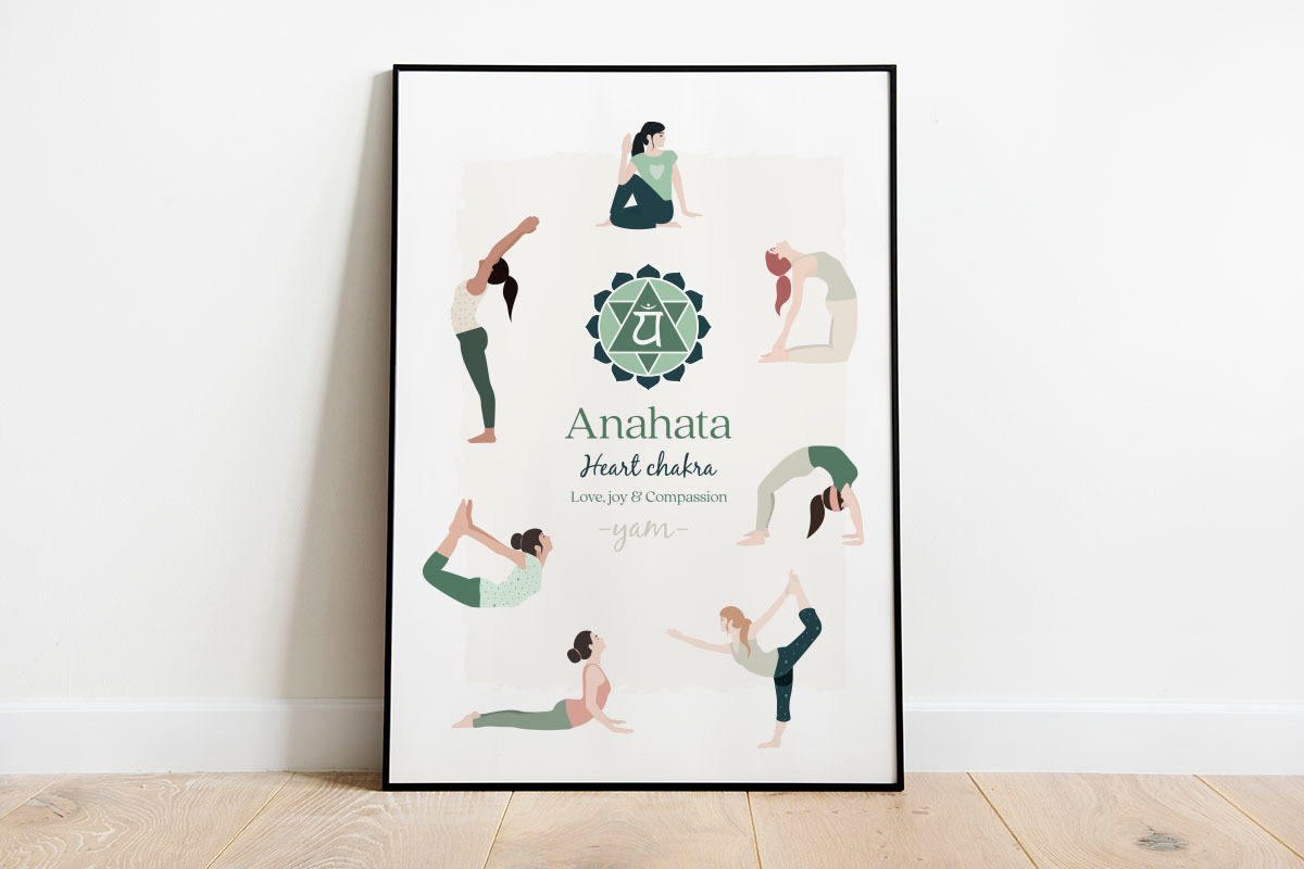 Big bundle of yoga postures, an Illustration by Sunnyfields (Photo 9 of 15)