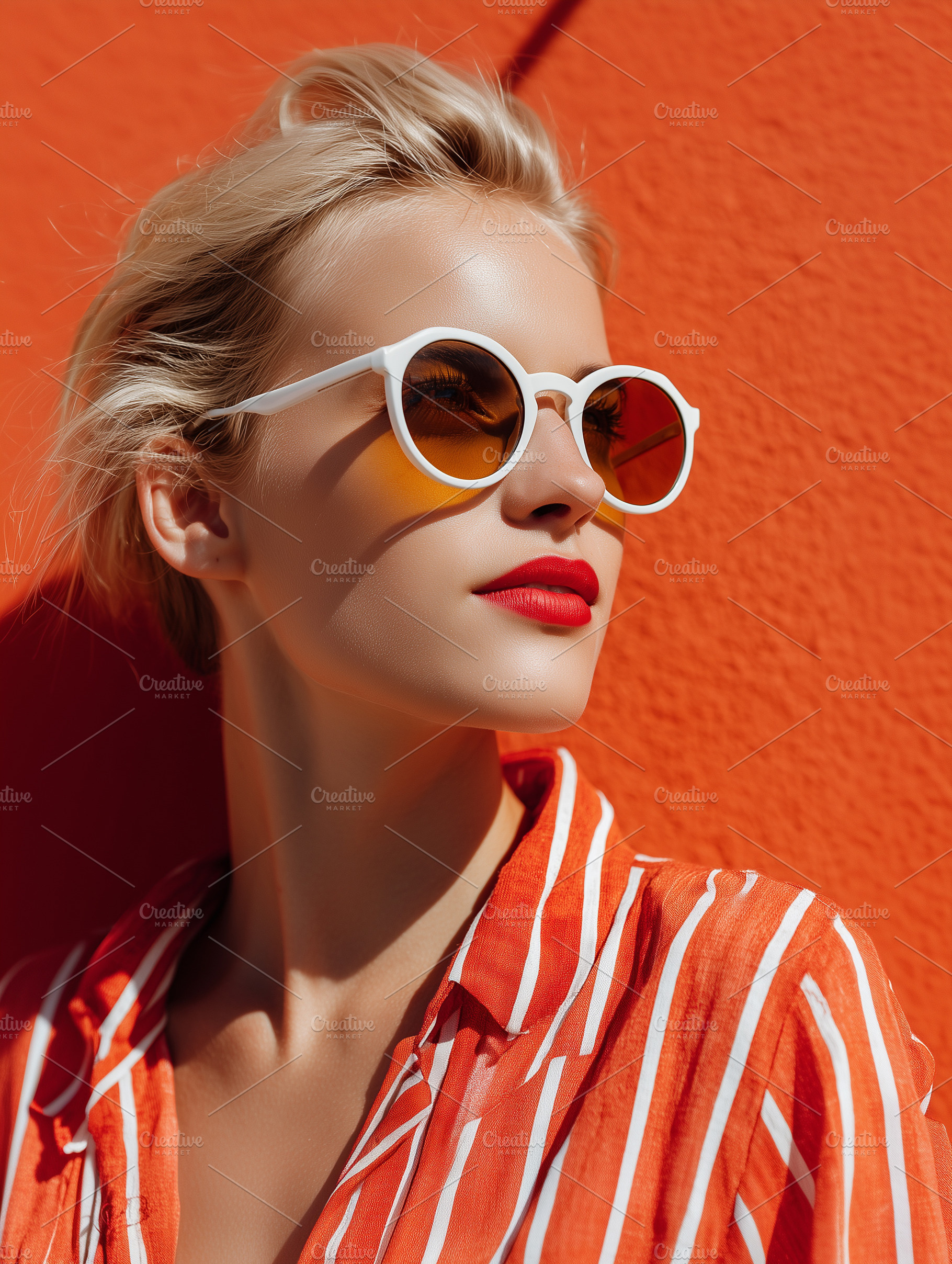 Stylish portrait of a blonde woman, a Person Photo by MistyDay