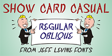Show Card Casual JNL