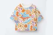 Warm Tides & Coral Stories, a Pattern Graphic by PenguinHouse (Thumbnail 3 of 13)