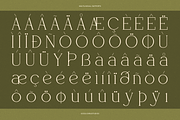 Frieren La Belle | Modern Serif, a Serif Font by Denustudios (Thumbnail 13 of 13)