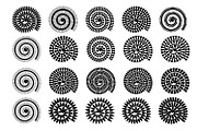 Rolled Flower paper template SVG., a Shape Add-On by KundolaArt (Thumbnail 5 of 6)