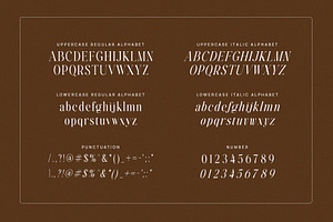 Nother Gambus Family Serif Font