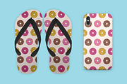Donuts Seamless Patterns, a Pattern Graphic by Abstracto-Create (Thumbnail 5 of 7)