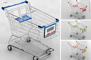 Metal Shopping Cart Branding Mockup, a Product Mockup by INCDesign (Thumbnail 15 of 19)