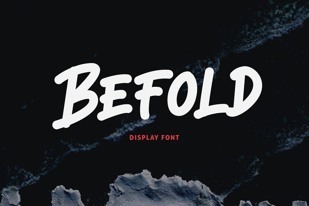Befold - Display Font, a Font by Weape Studio (Photo 1 of 7)