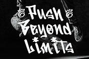 Asphalt Slasher | Graffiti Font, a Handwritten Font by Denustudios (Thumbnail 2 of 12)