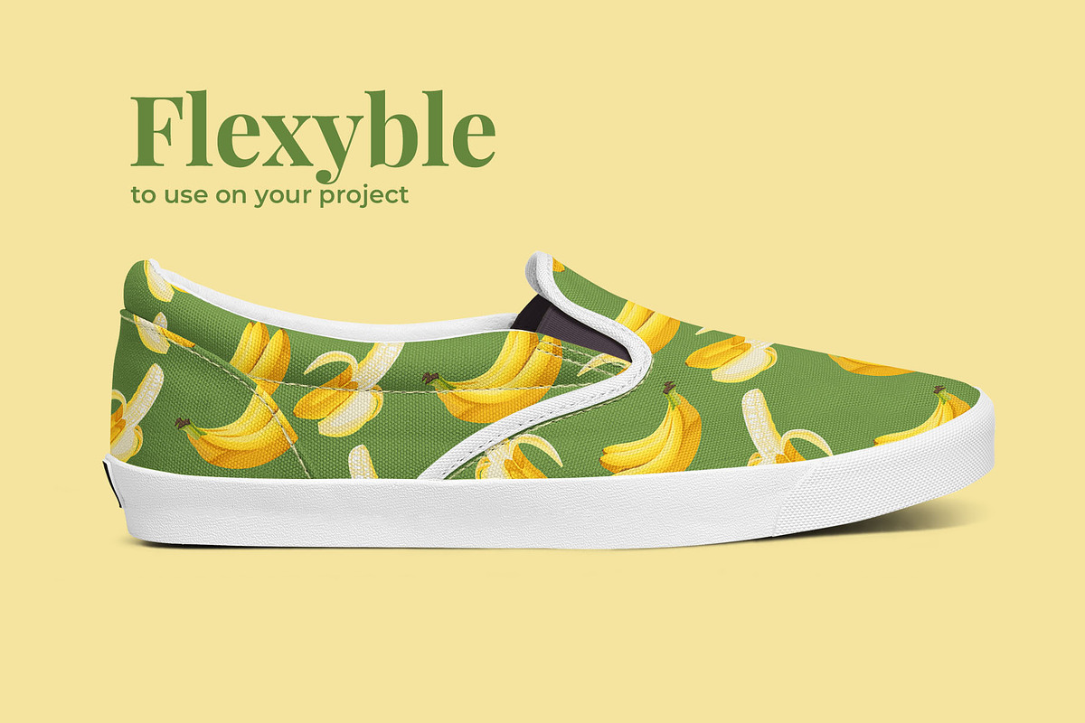 Banana Pattern Design DISC 50% OFF, a Pattern Graphic by Dawnside Graphic (Photo 5 of 6)