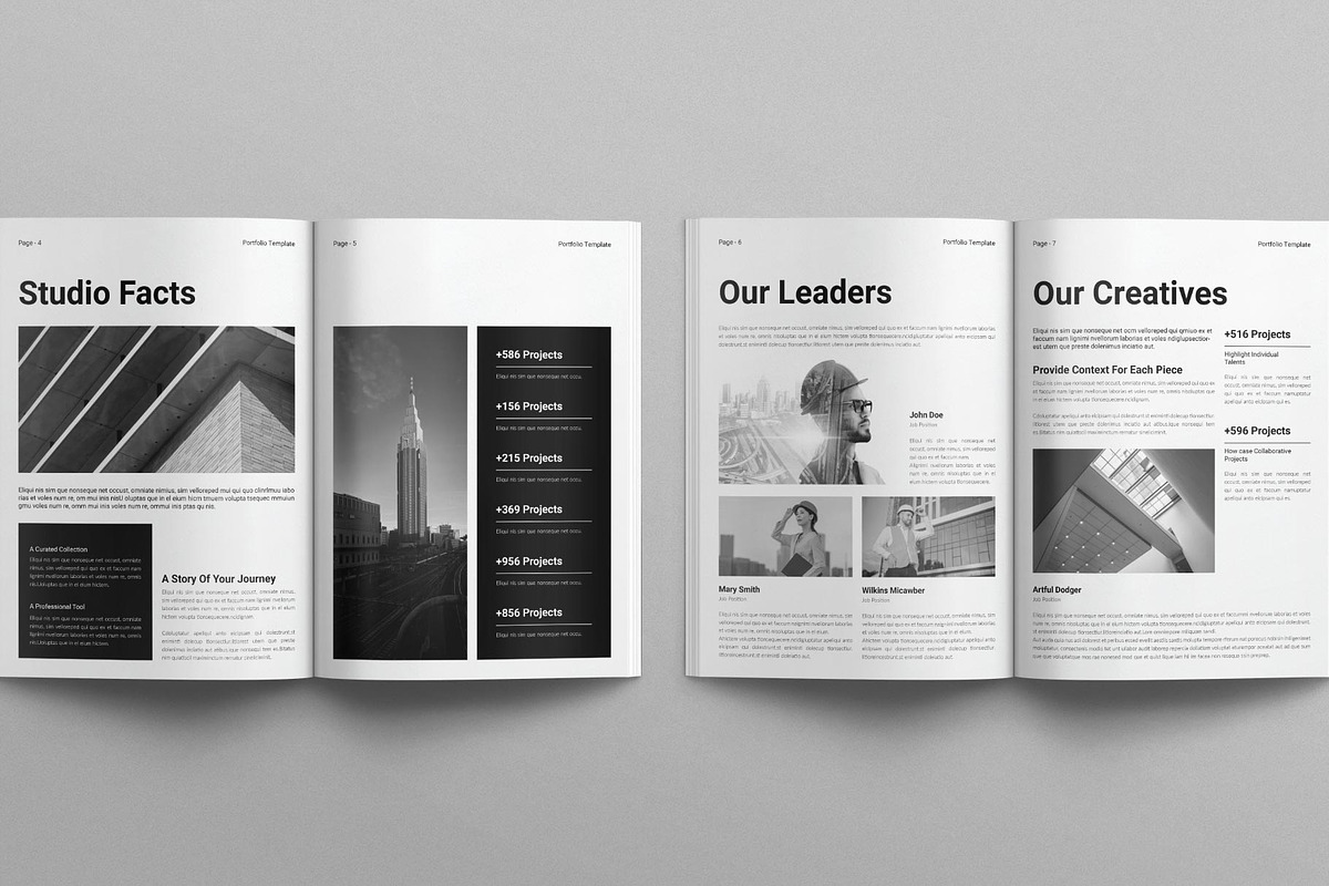 Architecture Portfolio Template preview 3
