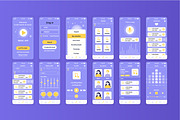 Mobile App UI Kit, a Templates & Theme by alexdndz (Thumbnail 20 of 21)