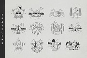 100+ PREMIUM HANDDRAWN ADVENTURE SET, an Object Graphic by Vibesteam (Thumbnail 7 of 13)