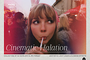 Cinematic Halation Overlays, a Texture Graphic by PhotoSpirit (Thumbnail 1 of 10)