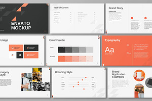 Brand Guidelines Mockup