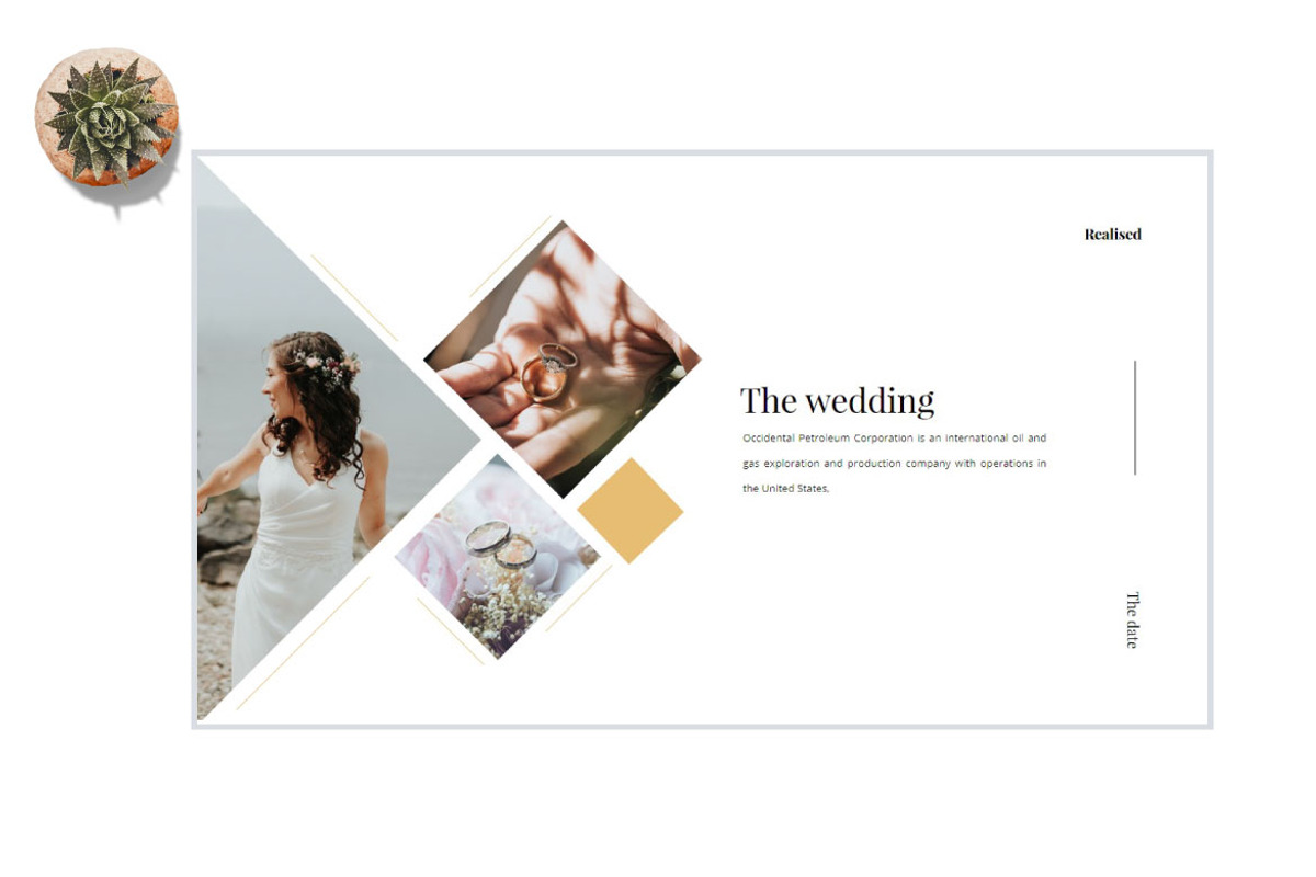 Wedding Ceremony Planner Powerpoint, a Presentation Template by Putra Khan (Photo 3 of 15)