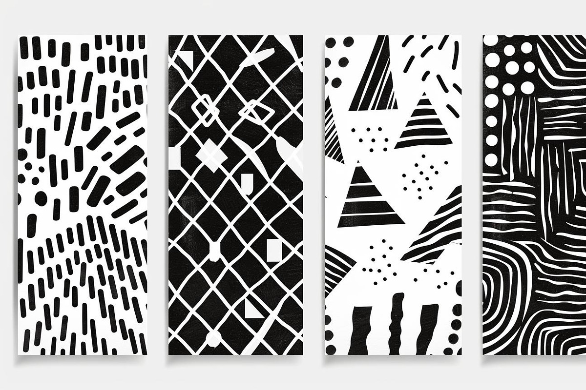 Creative Geometric Pattern Set, a Graphic by Designs_River (Photo 7 of 9)