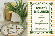 Spring Easter Frames & Illustration, an Object Graphic by ArtFM (Thumbnail 2 of 10)