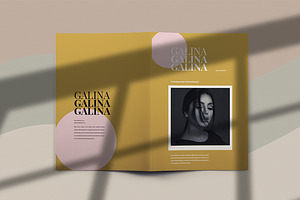 Galina - Brochure Template Indesign