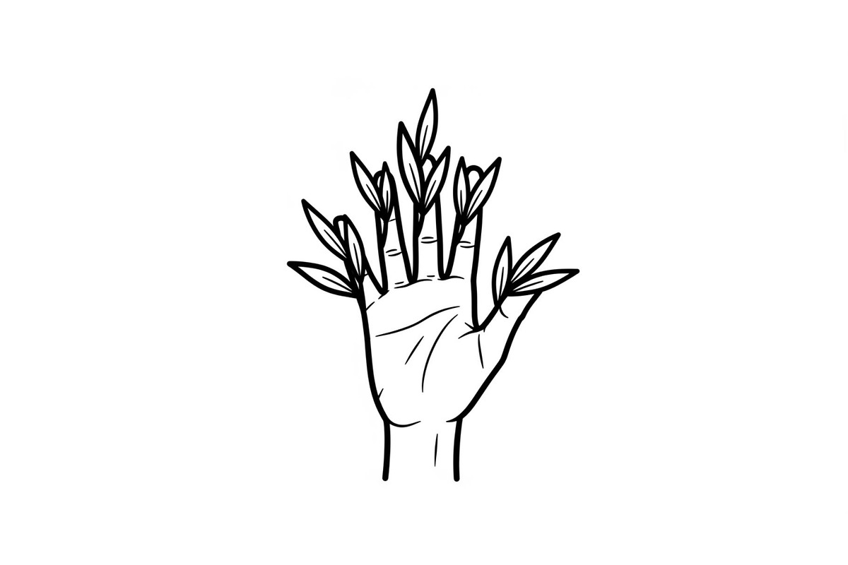 Hand Plant Growth Bundle, an Illustration by yasushie (Photo 22 of 31)