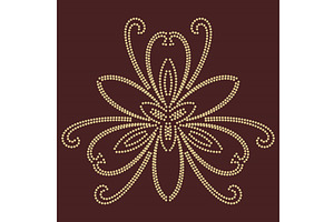 Floral Vector Abstract Pattern, a Decorative Illustration by FineArtStudio
