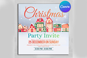 Christmas Card Invites, Canva PDF, a Social Media Template by Design Up (Thumbnail 4 of 8)