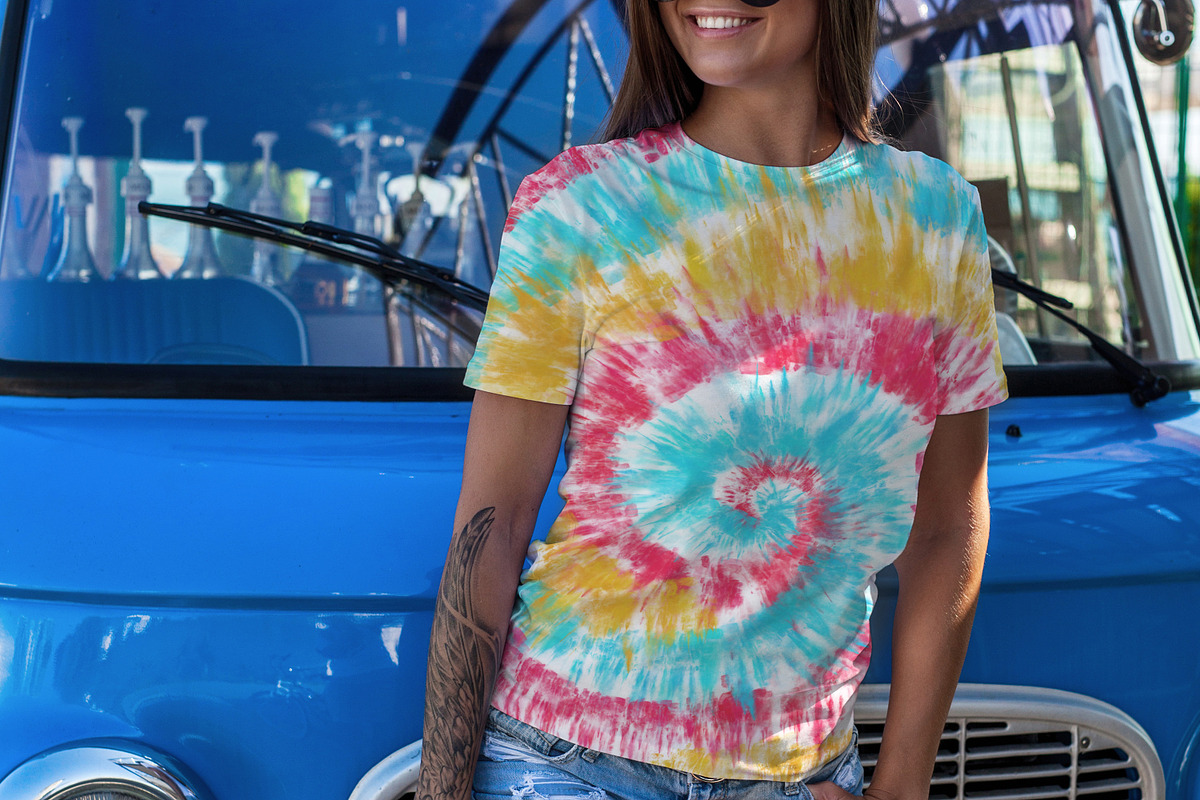 Summer Tie Dye Seamless Patterns, a Pattern Graphic by OlgaRom (Photo 2 of 11)