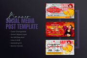 Birthday Social Media Post Bundle, a Social Media Template by Creative_View (Thumbnail 8 of 8)