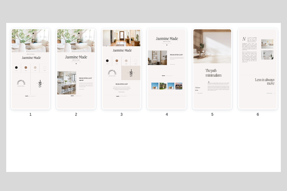 Brand kit and Mood Boards Canva, a Branding & Logo Template by Astro Magic Digital (Photo 3 of 3)