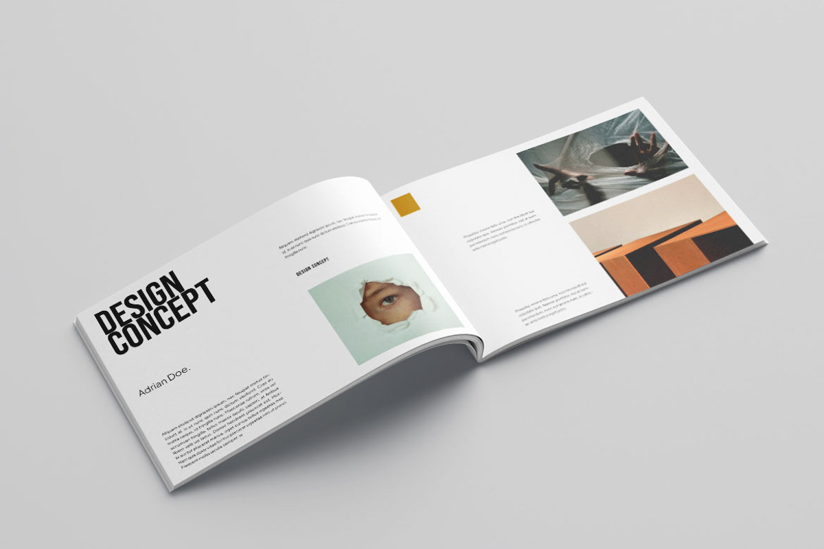 Graphic Design Portfolio Vol.5, a Brochure Template by Bewalrus Studio (Photo 5 of 11)