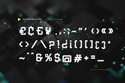 Xultrans - Techno Font, a Sans Serif Font by Dhabee (Thumbnail 2 of 7)