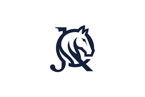 JQ or QJ logo and icon design