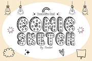 Octopus Sketch - Quirky Font, a Sans Serif Font by KiddoGlyphs Studio (Thumbnail 2 of 5)