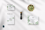 Greenery Wedding Invitation Set, an Invitation Template by Azka Creative (Thumbnail 5 of 5)